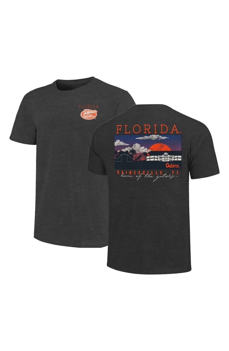 IMAGE ONE Men's Heather Charcoal Florida Gators Big & Tall Campus Scene Core T-Shirt, Main, color, 