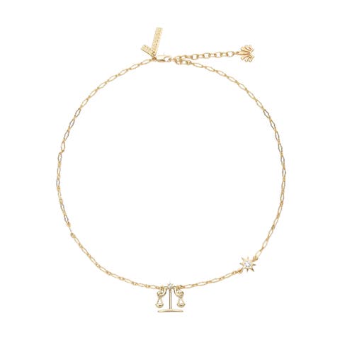 Libra Zodiac Necklace