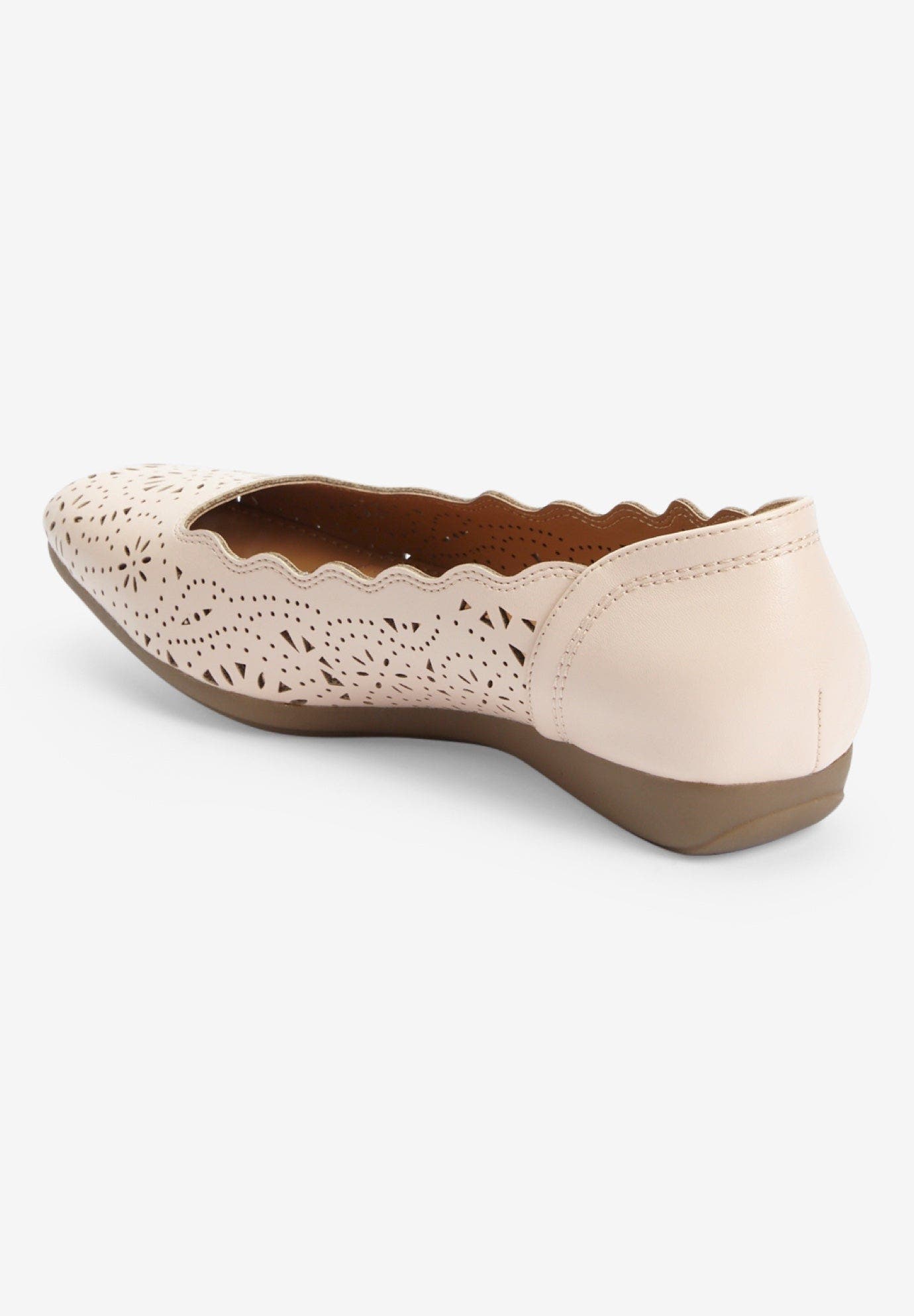 The Laurell Slip On Flat, Alternate, color, BEIGE