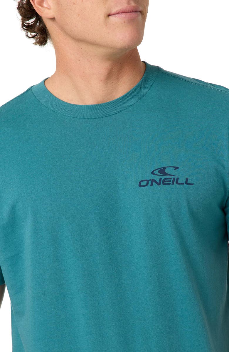 O'Neill Lineup Classic Cotton Graphic T-Shirt, Alternate, color, Hydro