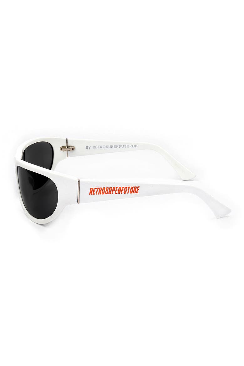 48mm Square Sunglasses, Alternate, color, WHITE