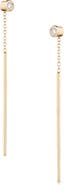 THATCH Marlo Cubic Zirconia Threader Earrings