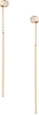 THATCH Marlo Cubic Zirconia Threader Earrings