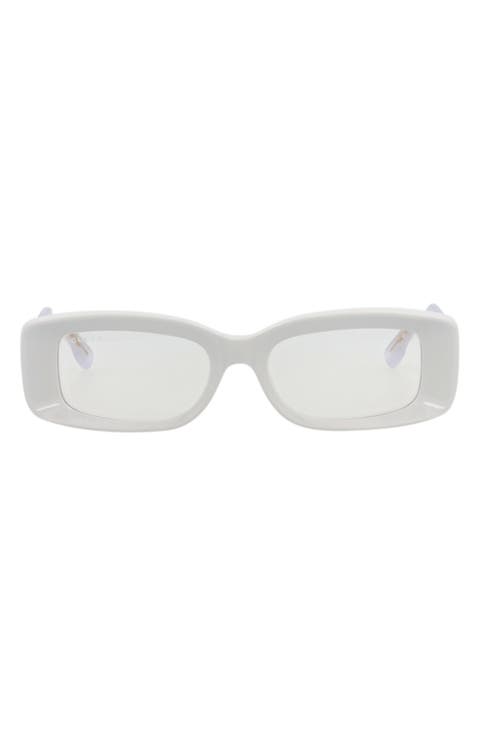 53mm Rectangular Sunglasses