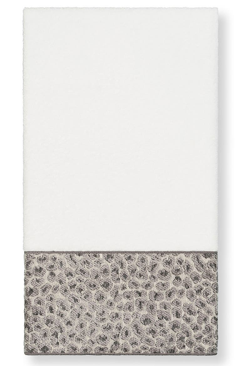 Spots 3-Piece Embellished Towel - White, Alternate, color, WHITE