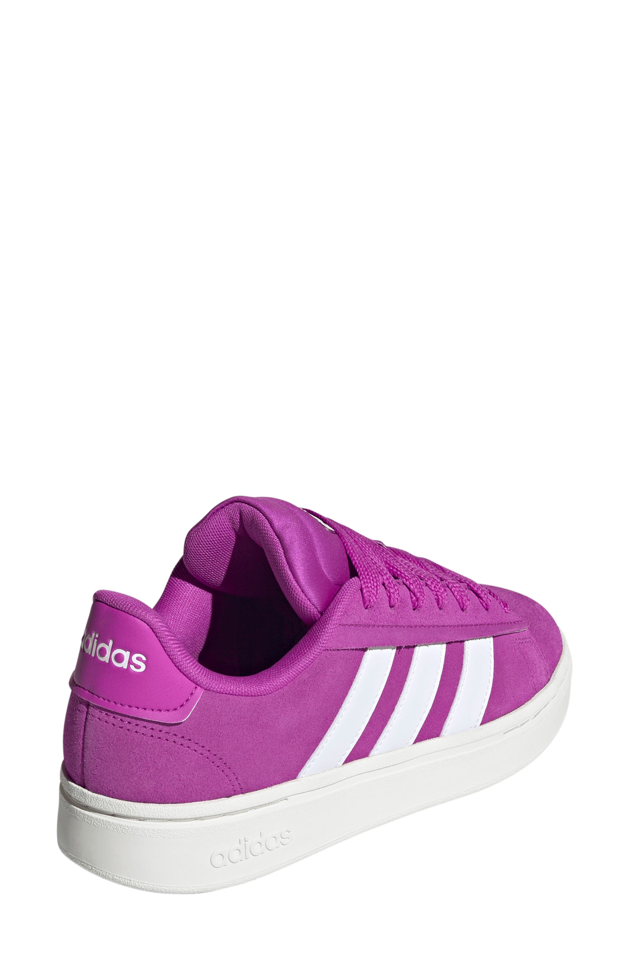 adidas Grand Court Alpha Platform Sneaker, Alternate, color, Purple/ White/ Purple