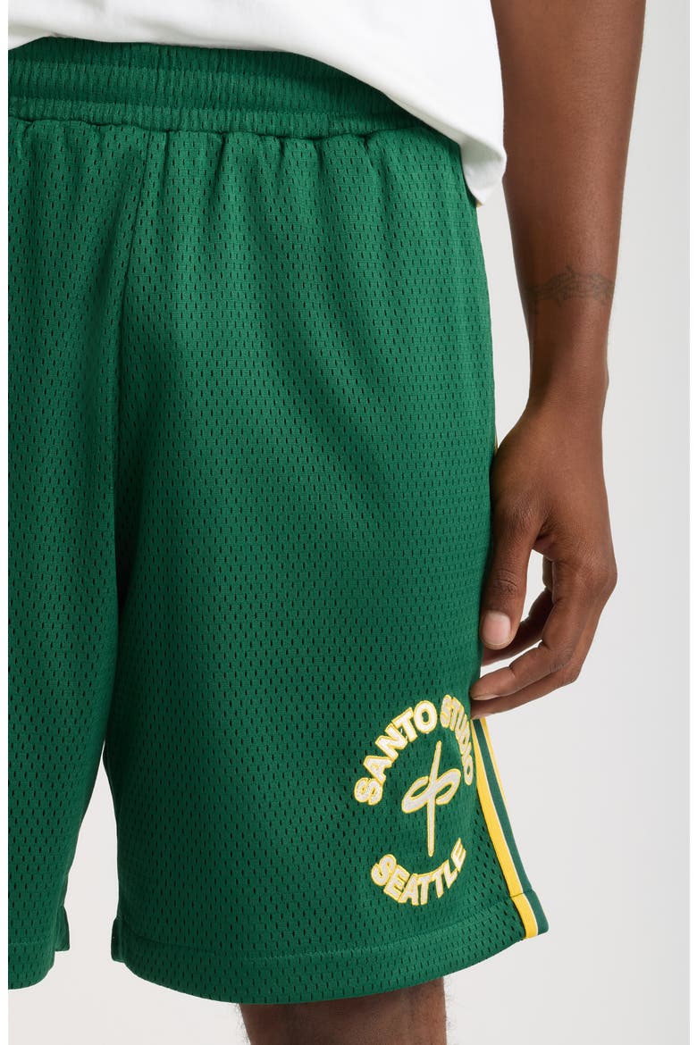 Seattle Mesh Shorts, Alternate, color, GREEN