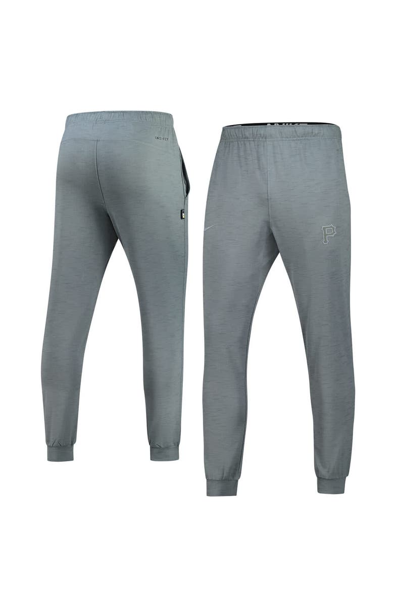 Nike Men's Nike  Heather Gray Pittsburgh Pirates Travel Performance Pants, Alternate, color, Heather Gray