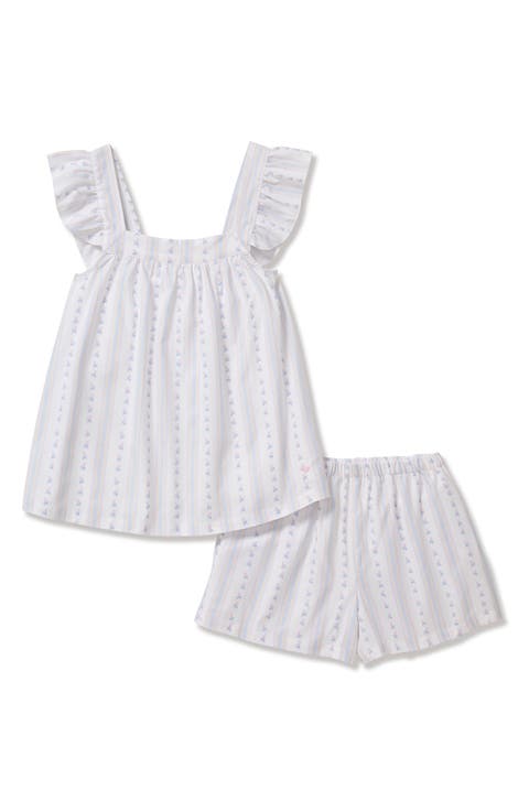 Clara Cotton Twill Short Pajamas