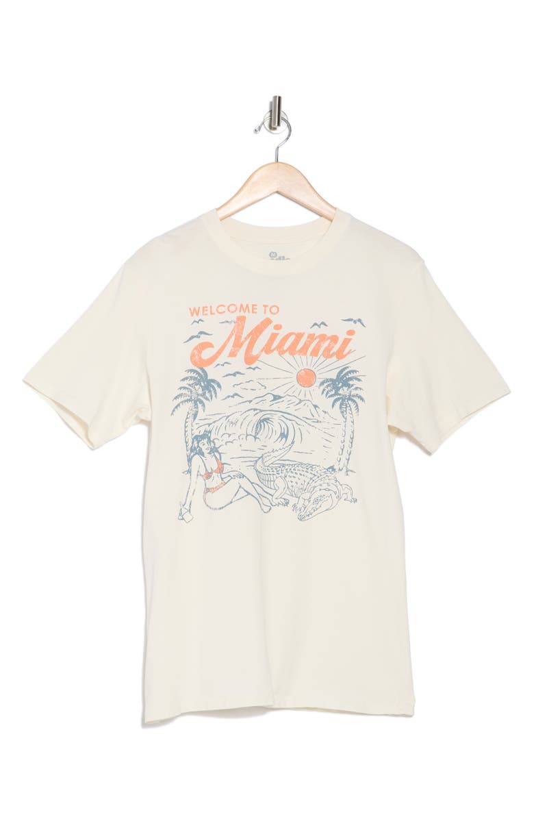 Goodie Two Sleeves Miami Cotton Graphic T-Shirt, Alternate, color,