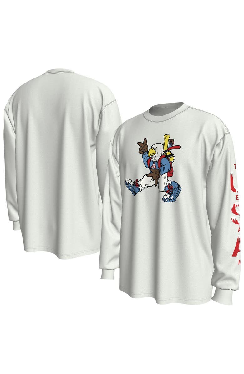 Nike Men's Nike ACG  Cream Team USA Dri-FIT Long Sleeve T-Shirt, Main, color, 