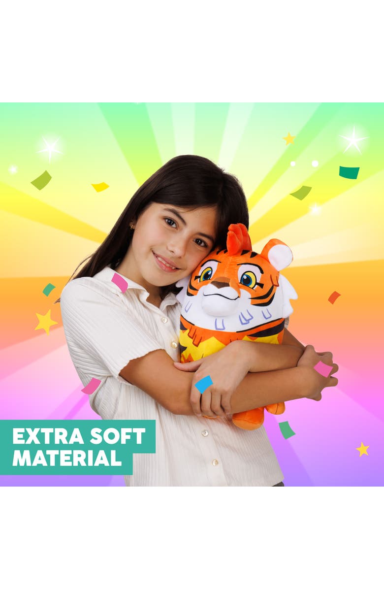 Pinata Smashlings Huggable 12 Inch Plush Mo The Tiger Series 1, Alternate, color, Multicolored
