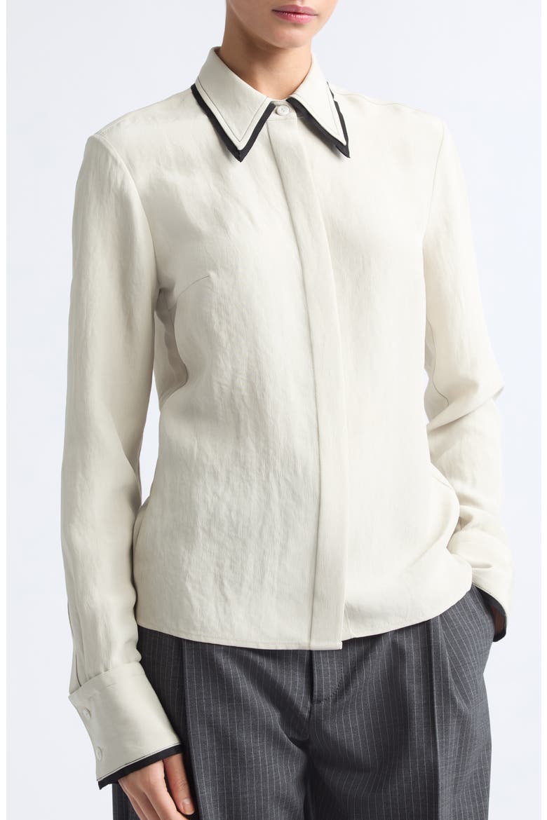 Slim Fit Button-Up Shirt, Alternate, color, CHAMPAGNE