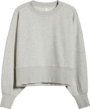 Zella Cloud Fleece Relaxed Sweatshirt