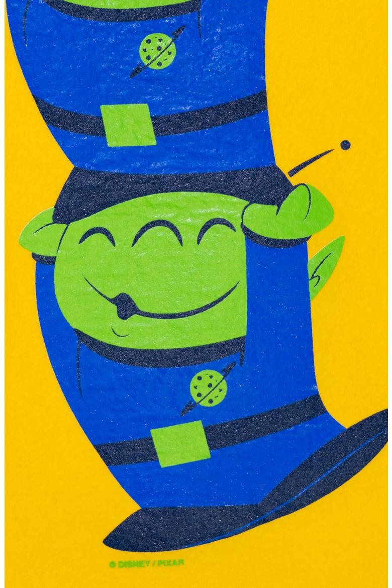 x Disney 'Toy Story' Camp Alien Flag (Nordstrom Exclusive), Alternate, color, YELLOW