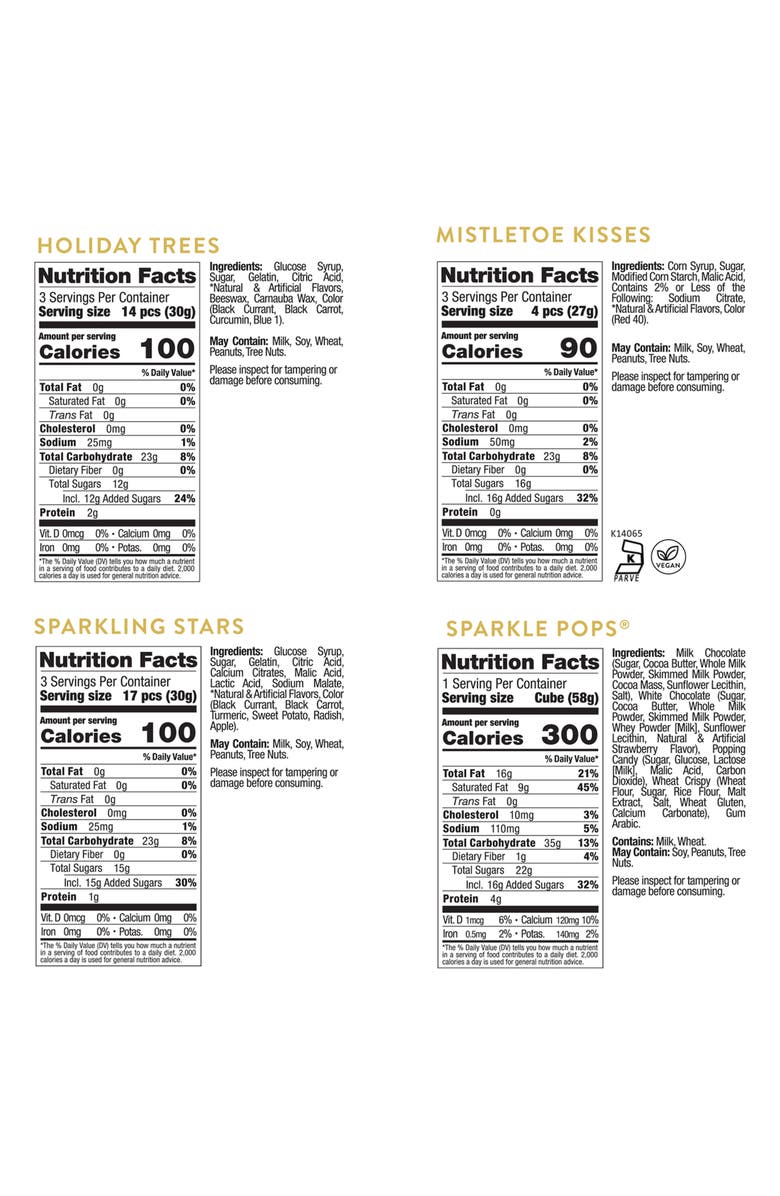 sugarfina Nutcracker 4-Piece Candy Bento Box, Alternate, color,