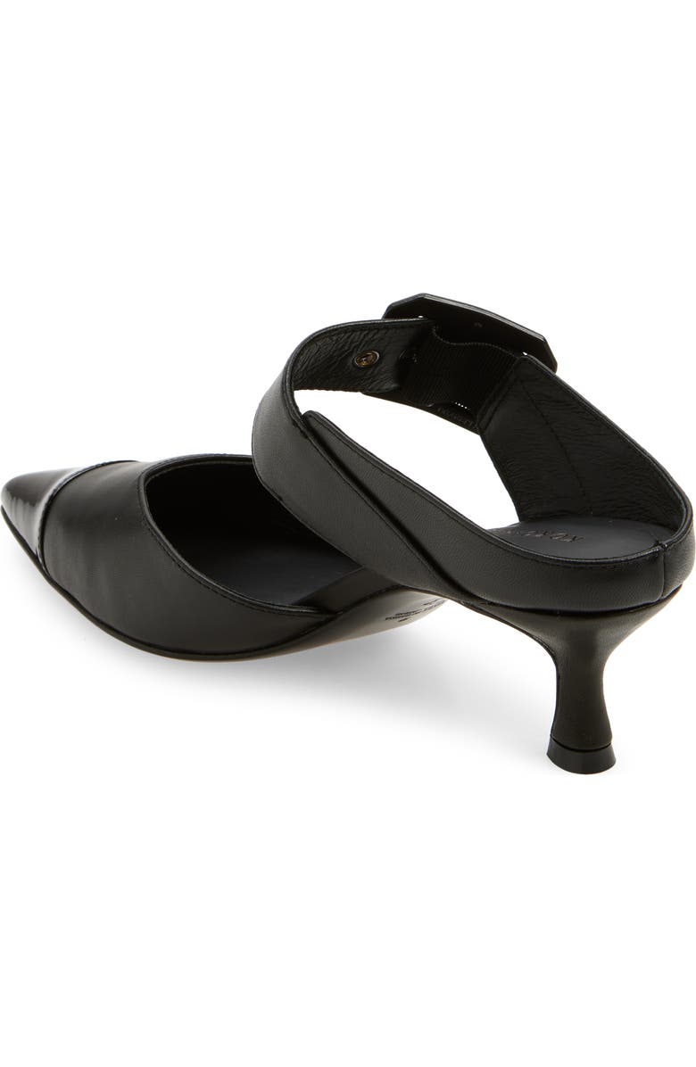 KOKO + PALENKI Paloma Pointed Cap Toe Kitten Heel Mule, Alternate, color,