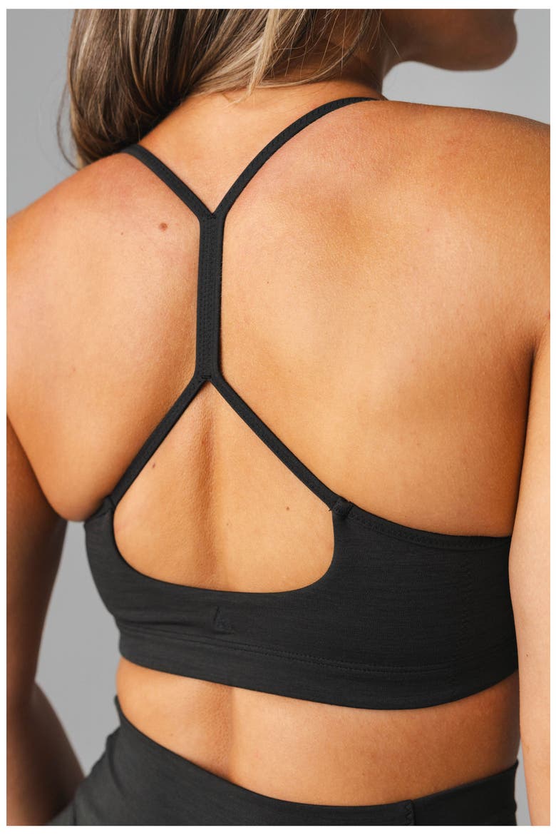 Daydream Stitch Racer Bra, Alternate, color, Midnight Marl