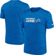 Nike Men's Nike Blue Detroit Lions Big & Tall Primetime Reverse Play Velocity Performance T-Shirt