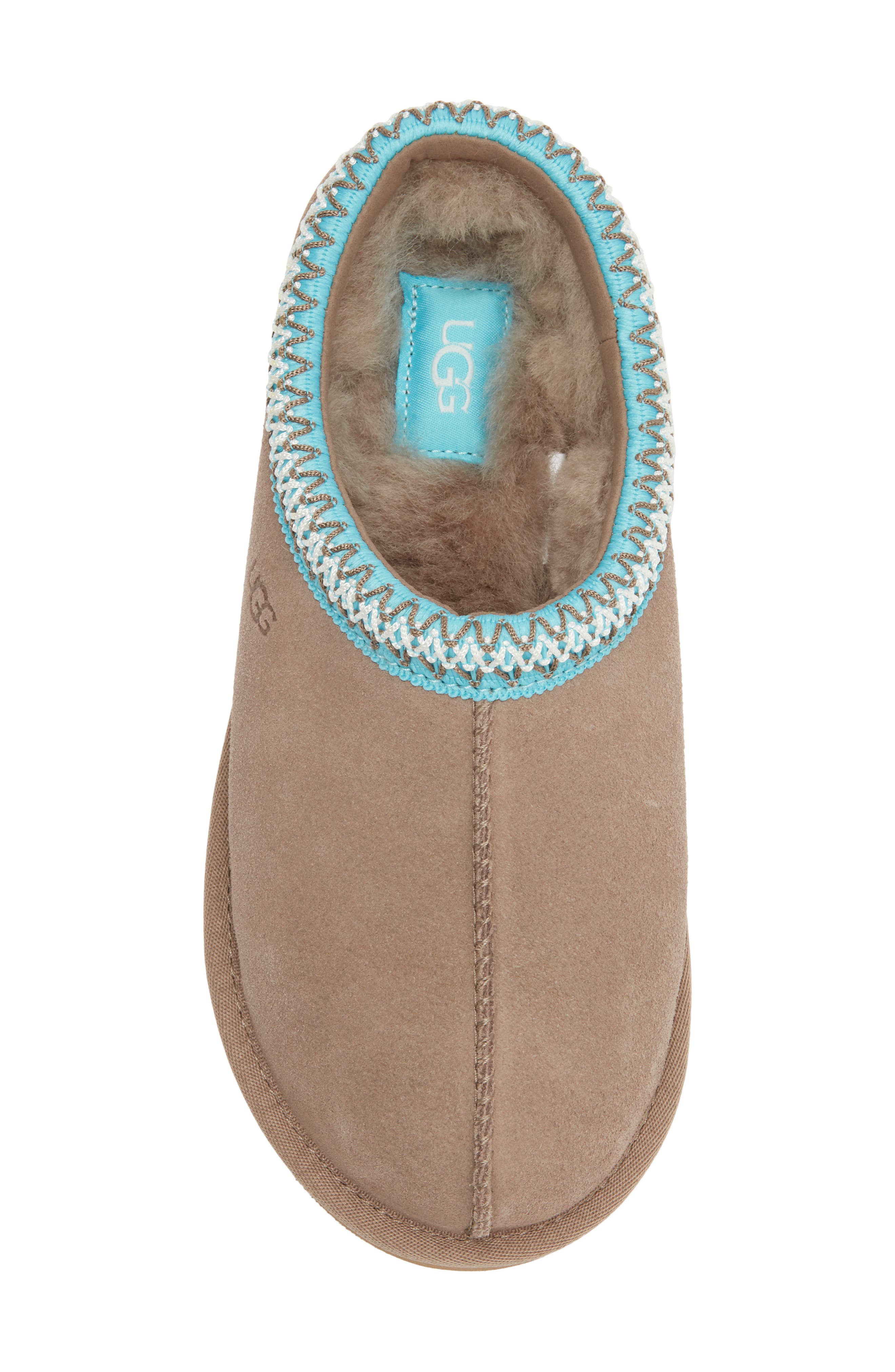 Tasman II Slipper, Alternate, color, CARIBOU / SAPPHIRE ICE