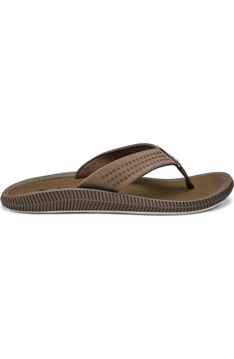 OluKai Ulele Flip Flop, Alternate, color, Mustang / Mustang