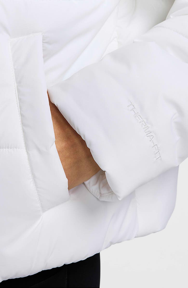 Nike Sportswear Therma-FIT Classic Puffer Jacket, Alternate, color, White/ Black