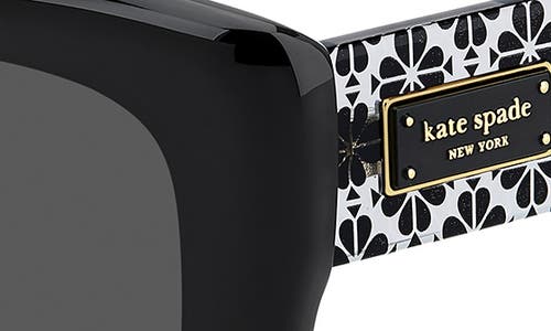 Kate Spade New York Jenell 51mm Polarized Rectangular Sunglasses