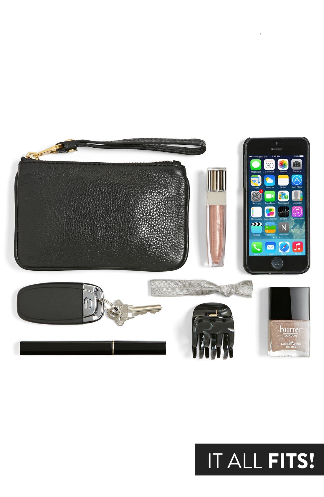 MICHAEL Michael Kors 'Medium Selma' Saffiano Leather Crossbody Bag, Alternate, color, 