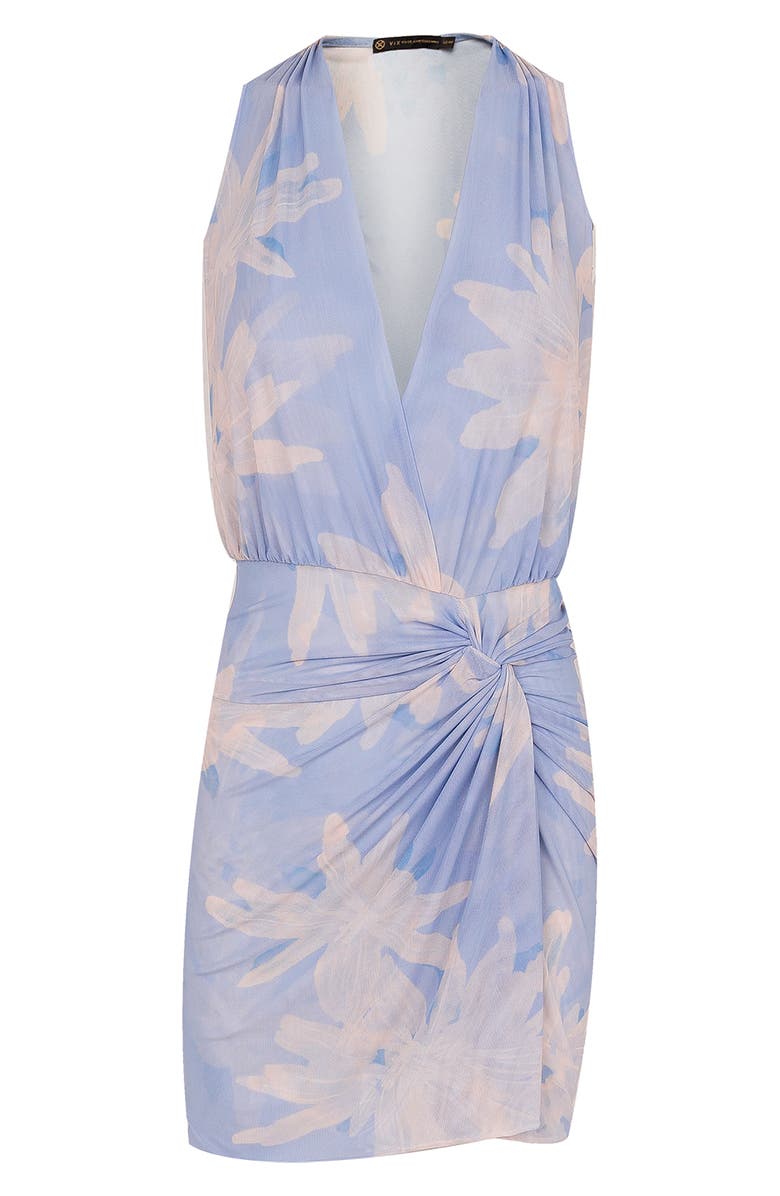 ViX Paula Hermanny Maliblue Karina Cover-Up Minidress, Alternate, color, 