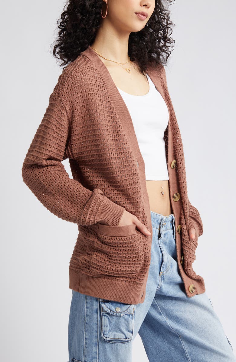 BP. Oversize Open Stitch Cardigan, Alternate, color, 