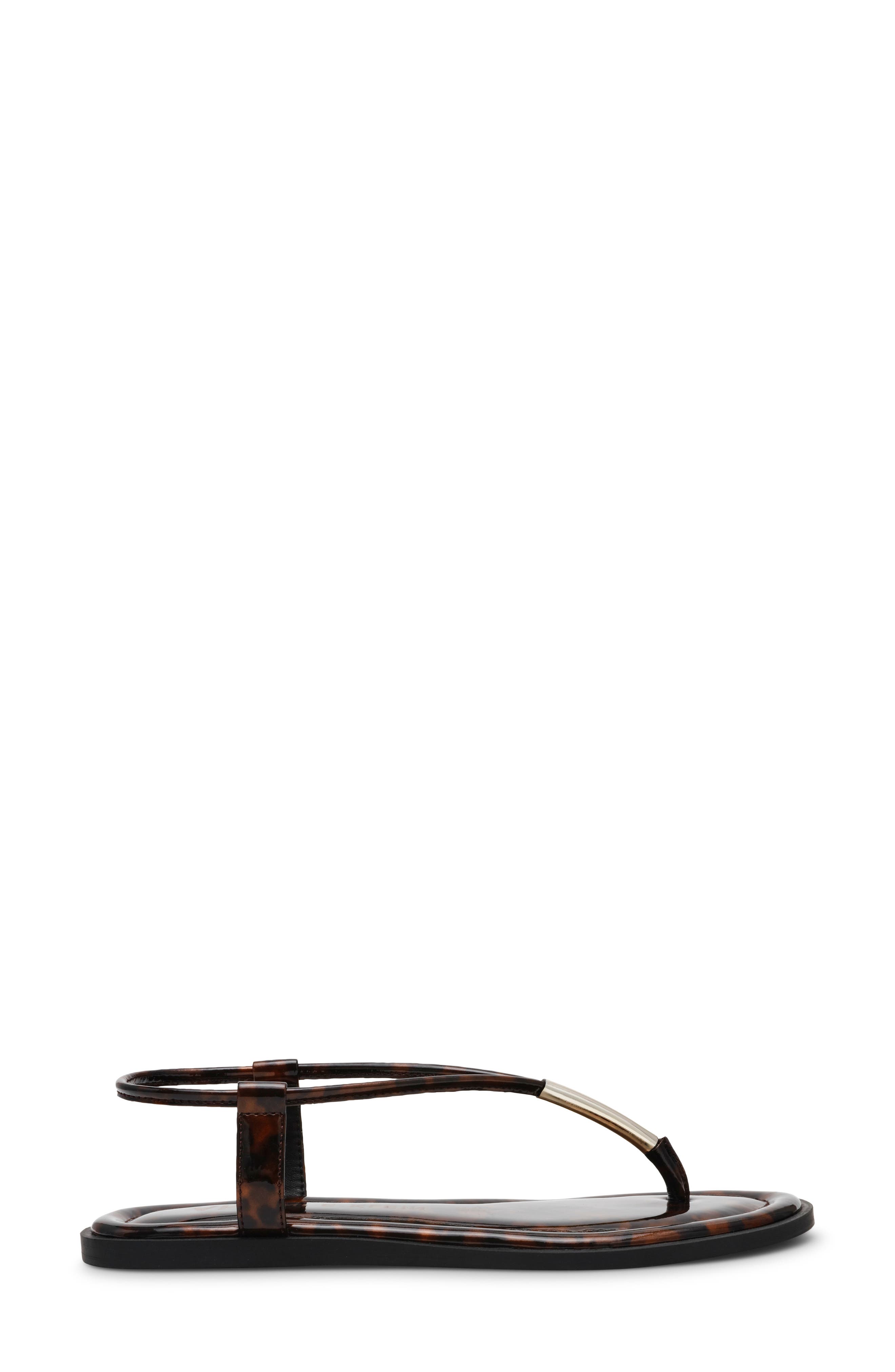 Kylian Strappy Sandal, Alternate, color, TORTOISE