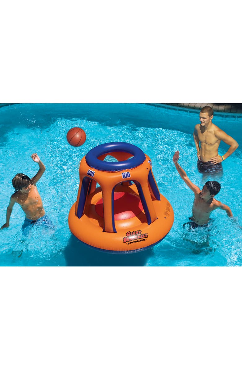 Swimline International Giant Shootball, Alternate, color, Multicolored
