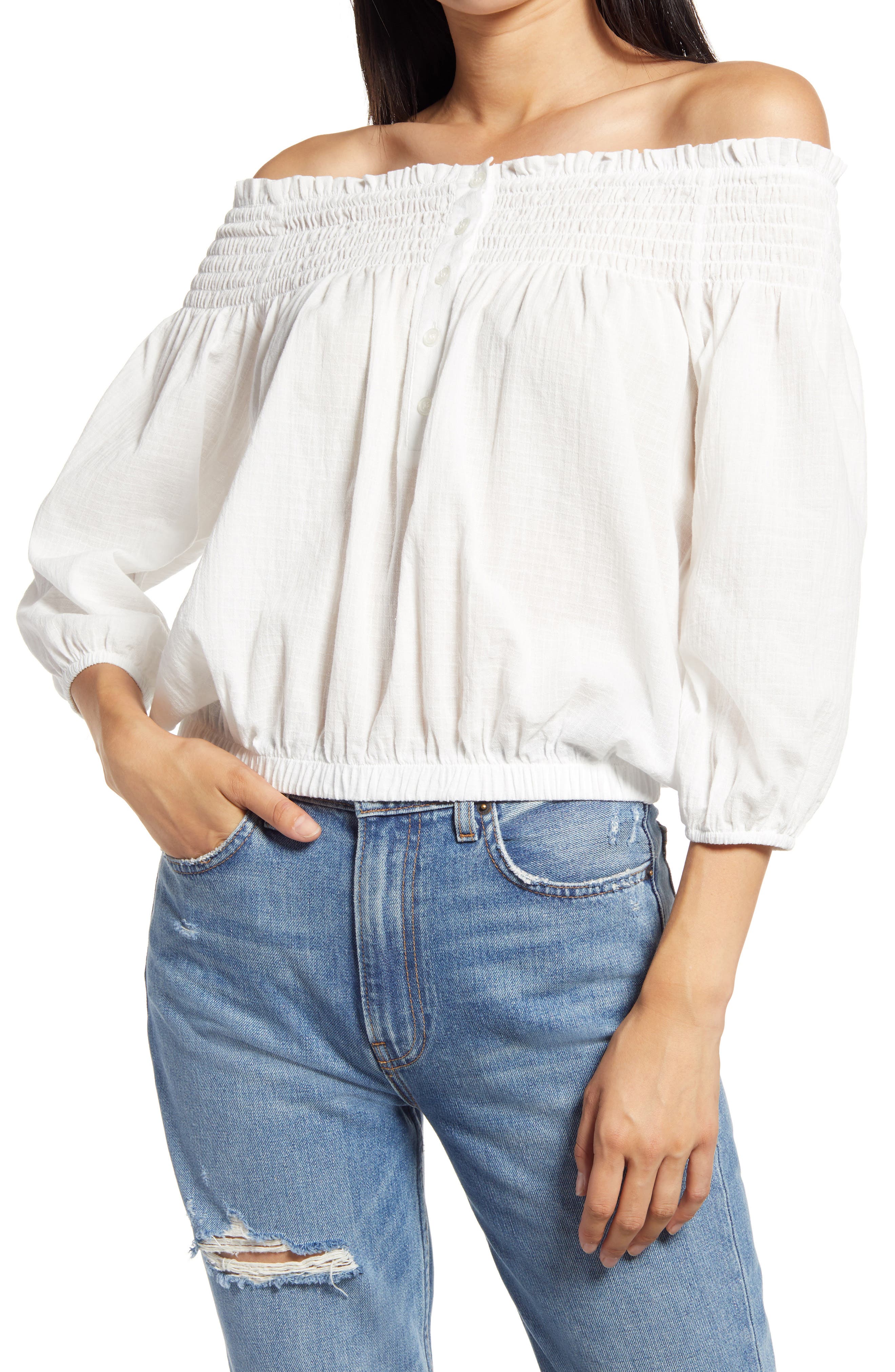 Socialite Off the Shoulder Top (Women) | Nordstromrack