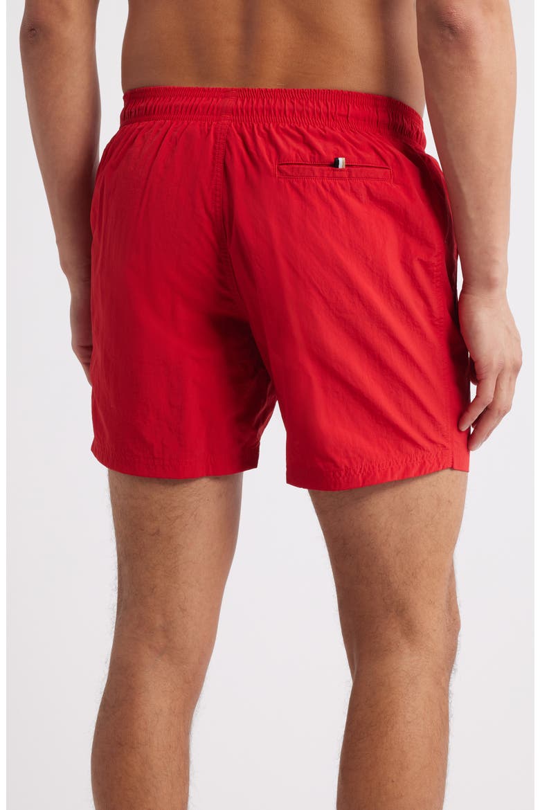 Octopus Swim Trunks, Alternate, color, MEDIUM RED