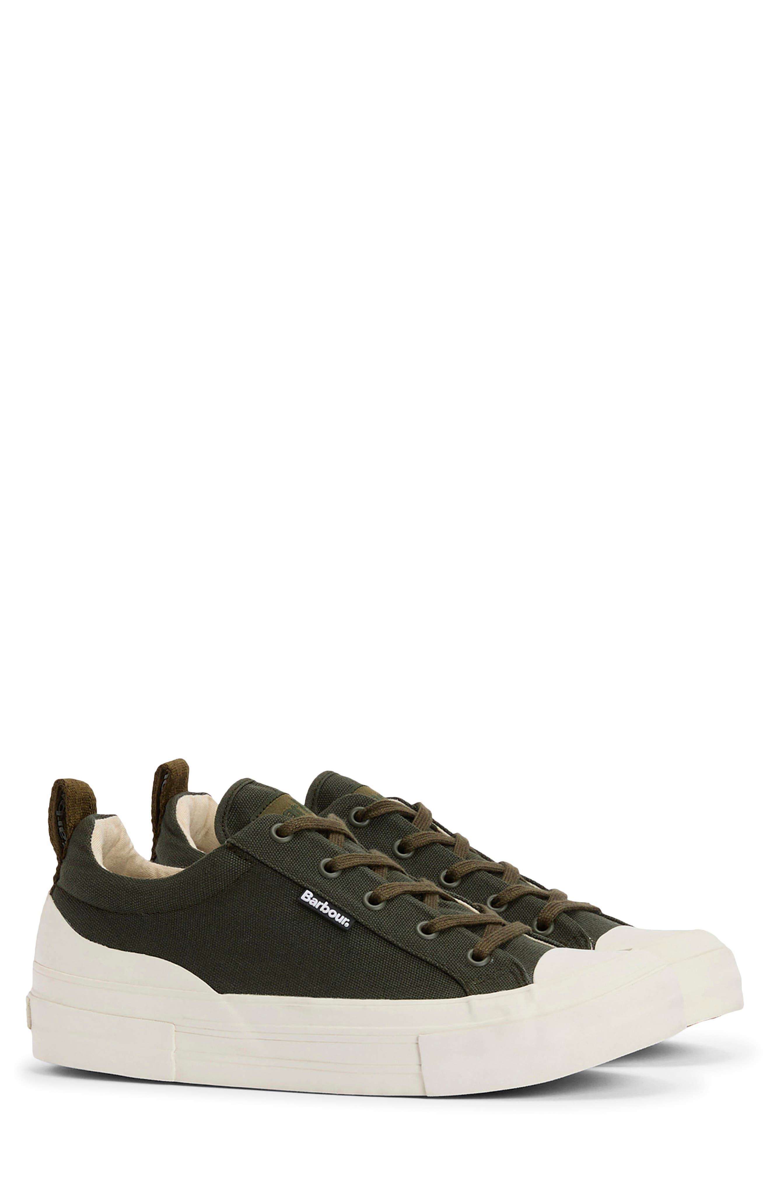 Stanhope Canvas Low Top Sneaker, Alternate, color, OLIVE