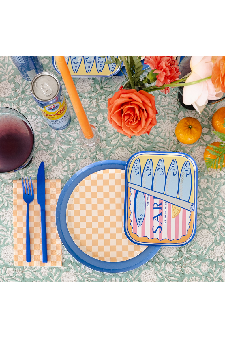 Le Dinner Sardine Can Dinner Plates, Alternate, color, Assorted Pre-Pack