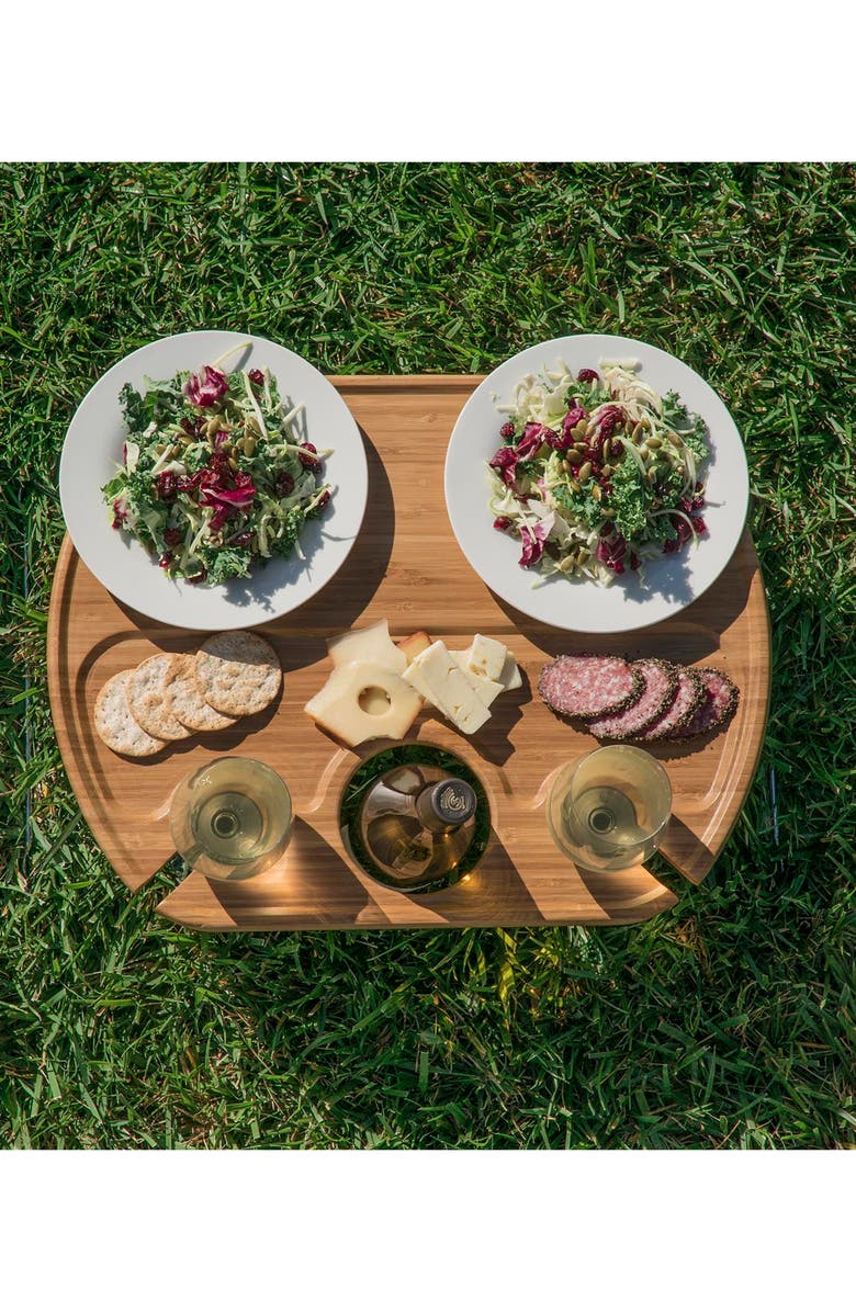 Legacy a Picnic Time Brand LEGACY Mesamio Collapsible Wine & Snack Table, Alternate, color, 