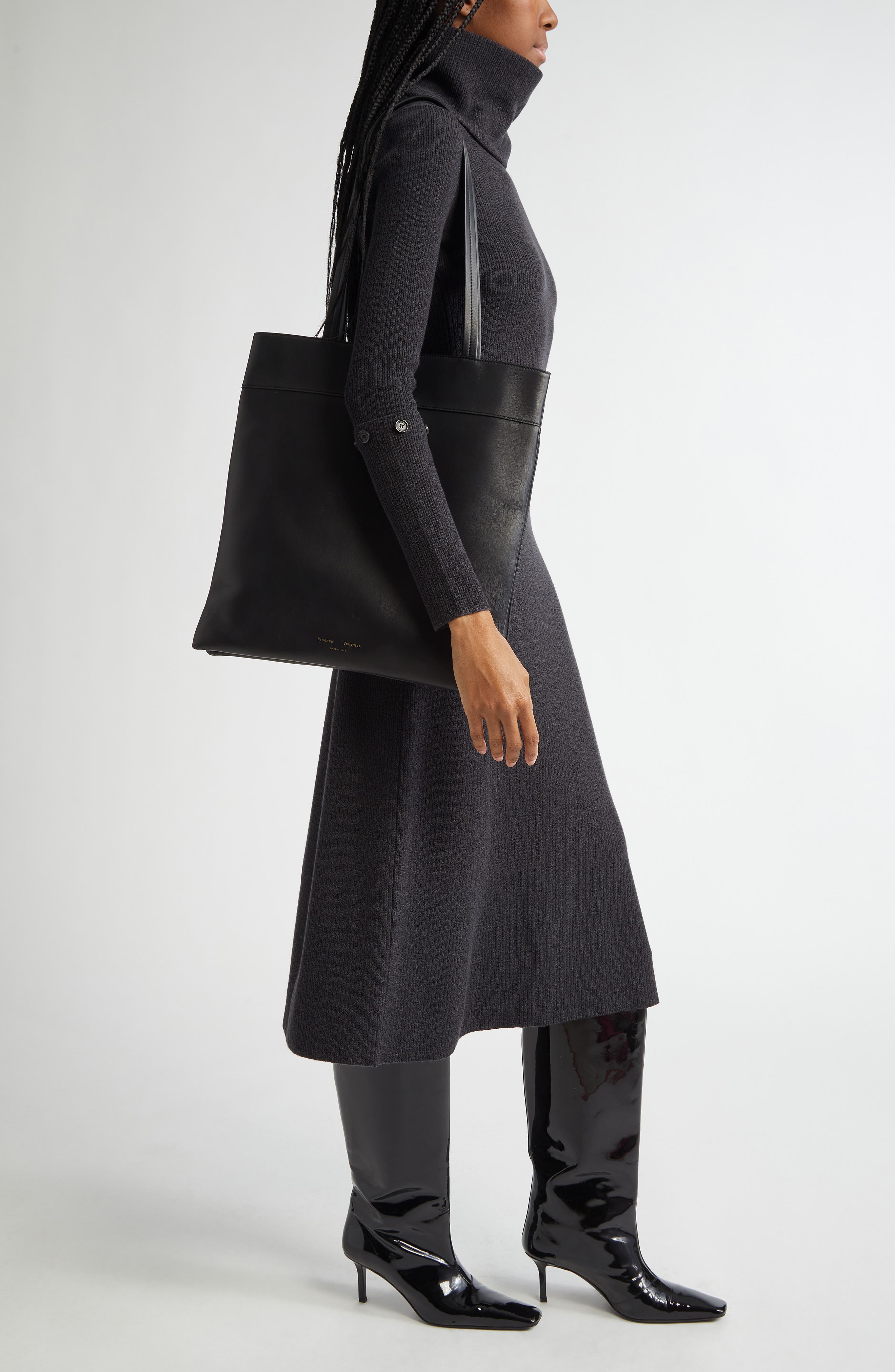 Proenza Schouler Split Leather Tote, Alternate, color, 