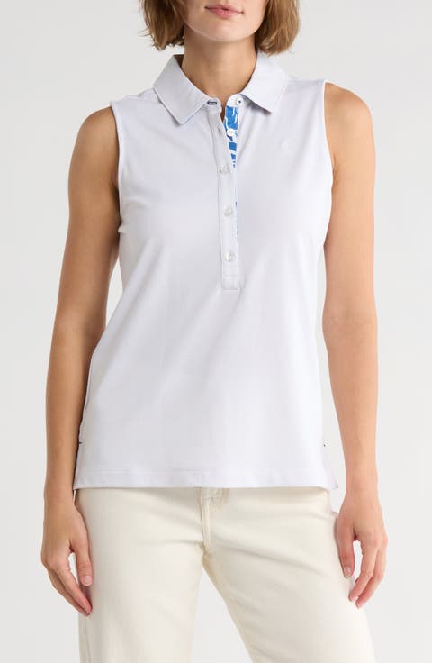 Paradise Piqué Sleeveless Polo