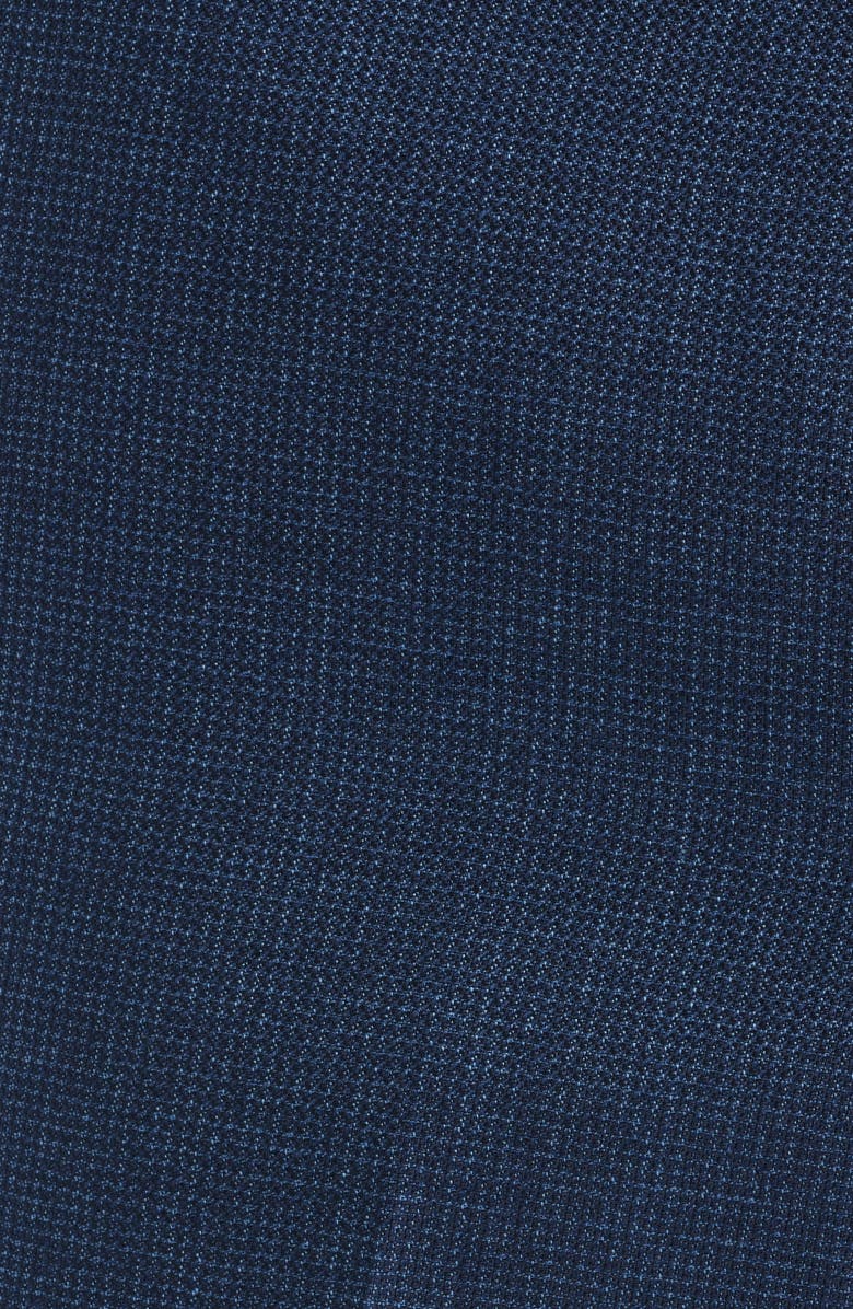 Emporio Armani Textured Trousers, Alternate, color, Deep Blue