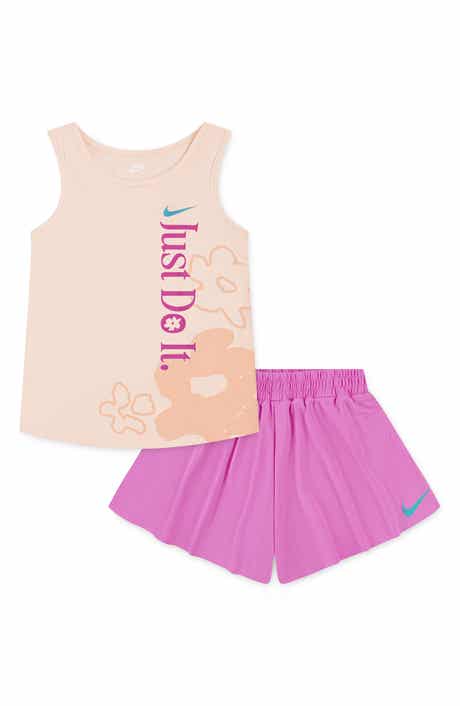 Nike Kids' Dri-FIT Wild Flower Tank Top & Shorts Set