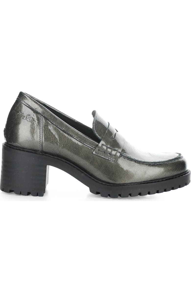 Bos. & Co. Innas Loafer Pump, Alternate, color, Pewter Mascara Pat