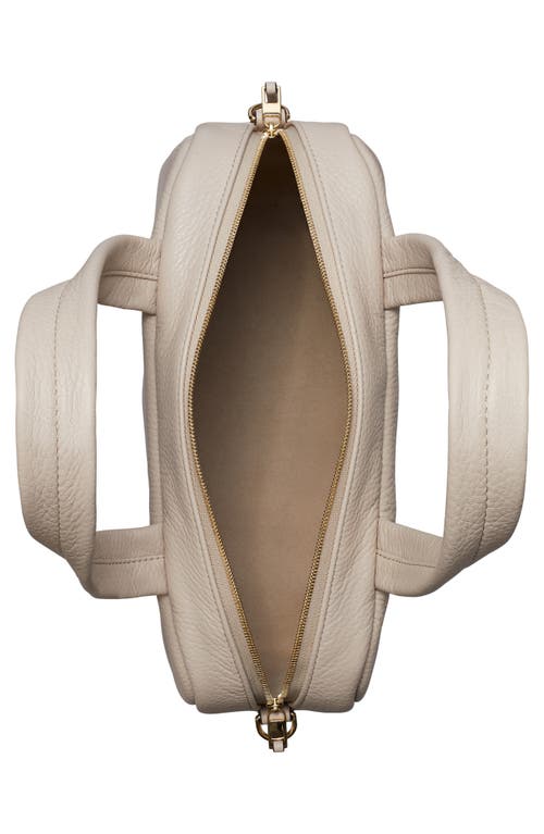 Tory Burch Leather Satchel In Neutral