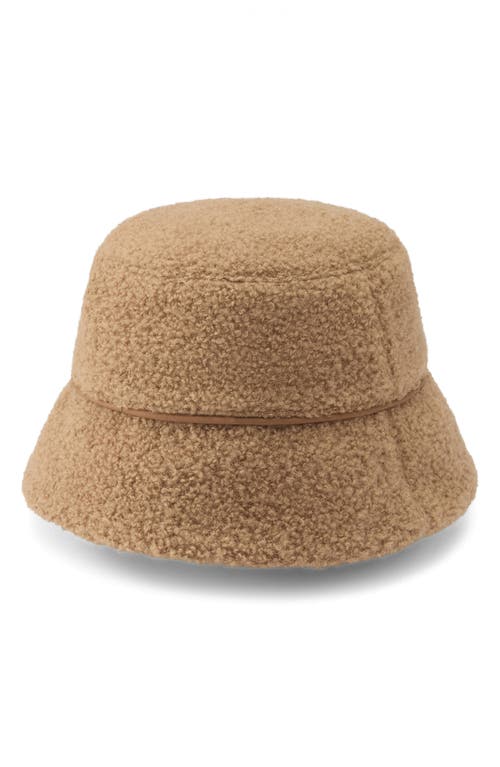 Helen Kaminski Seda Wool Blend Bucket Hat In Brown