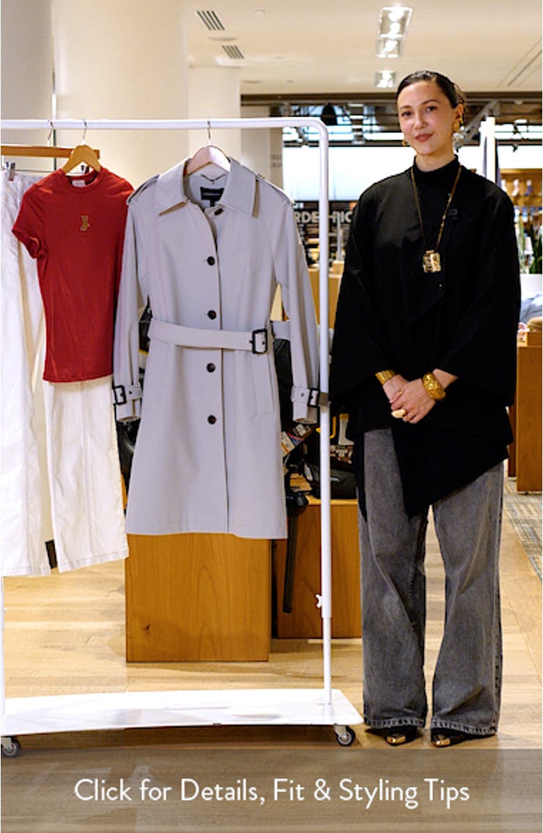 Belted Trench Coat, sales video thumbnail