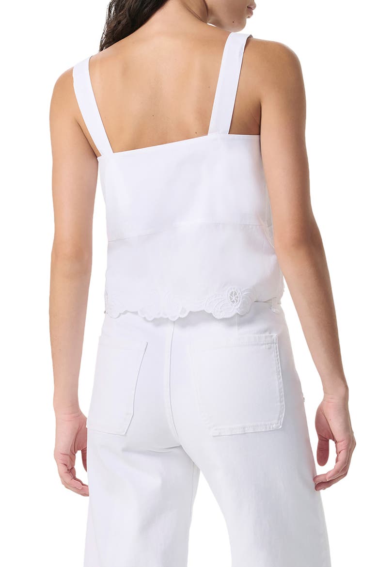 Clem Embroidered Trim Cotton Tank (Women) | Nordstromrack