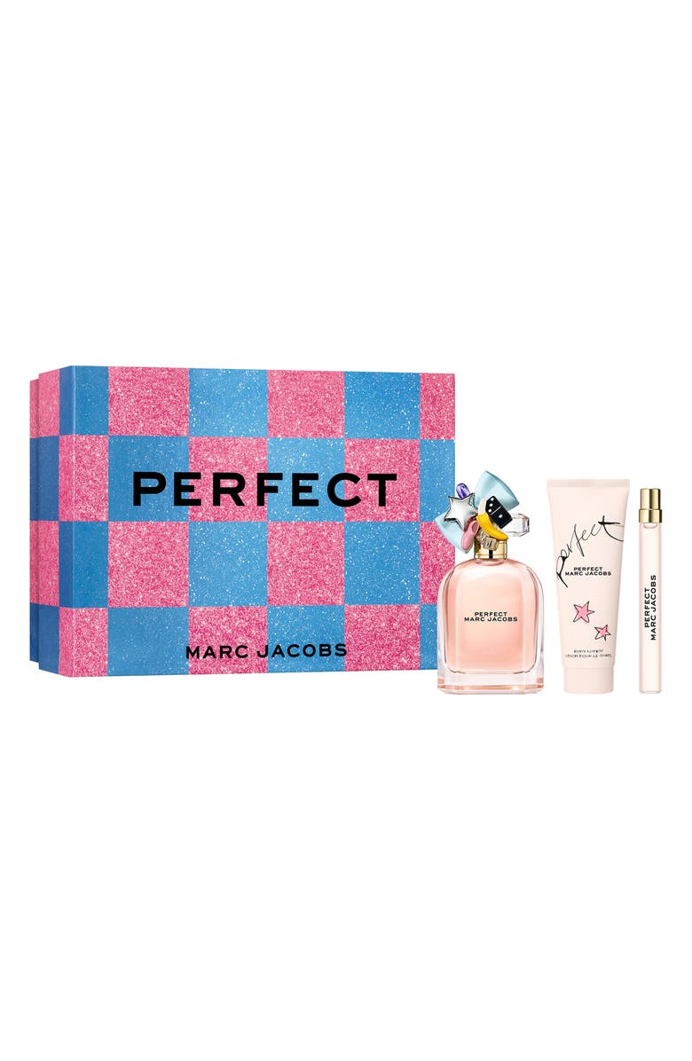 Marc Jacobs Perfect Eau de Parfum 3-Piece Gift Set $221 Value, Main, color, 