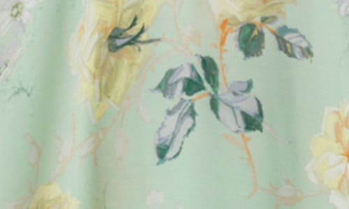 & OTHER STORIES & OTHER STORIES FLORAL PRINT LONG SLEEVE MIDI DRESS