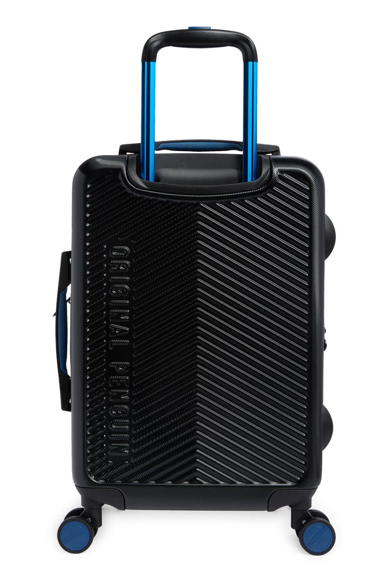 Harrison Hardside Carry-On Luggage, Alternate, color, BLACK / BLUE