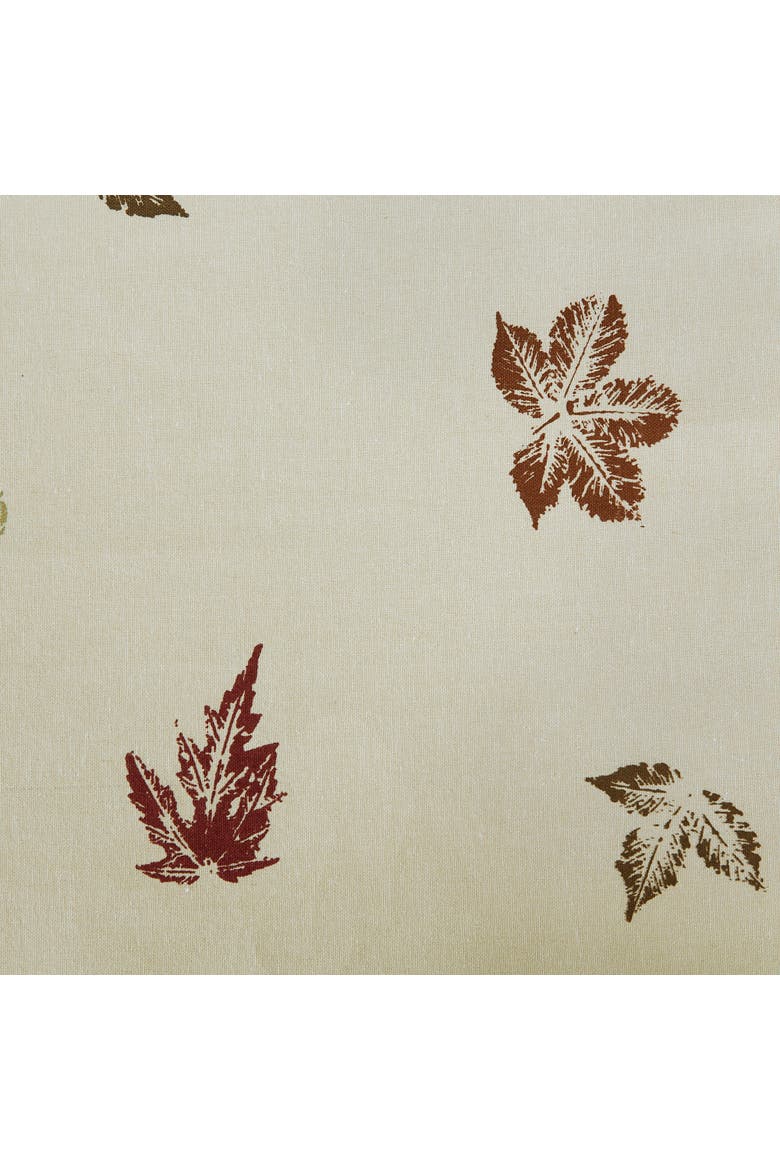 Rustic Leaves Print Tablecloth 60X84, Alternate, color, Rustic Leaves